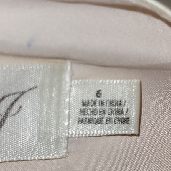 Eliza J. Elegant Gold Floral Women's Ballgown (Size 6) - Picture 10 of 10